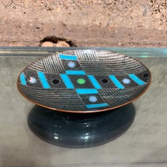 Placa Moderna 1960 Miguel Pineda México Esmalte sobre Cobre