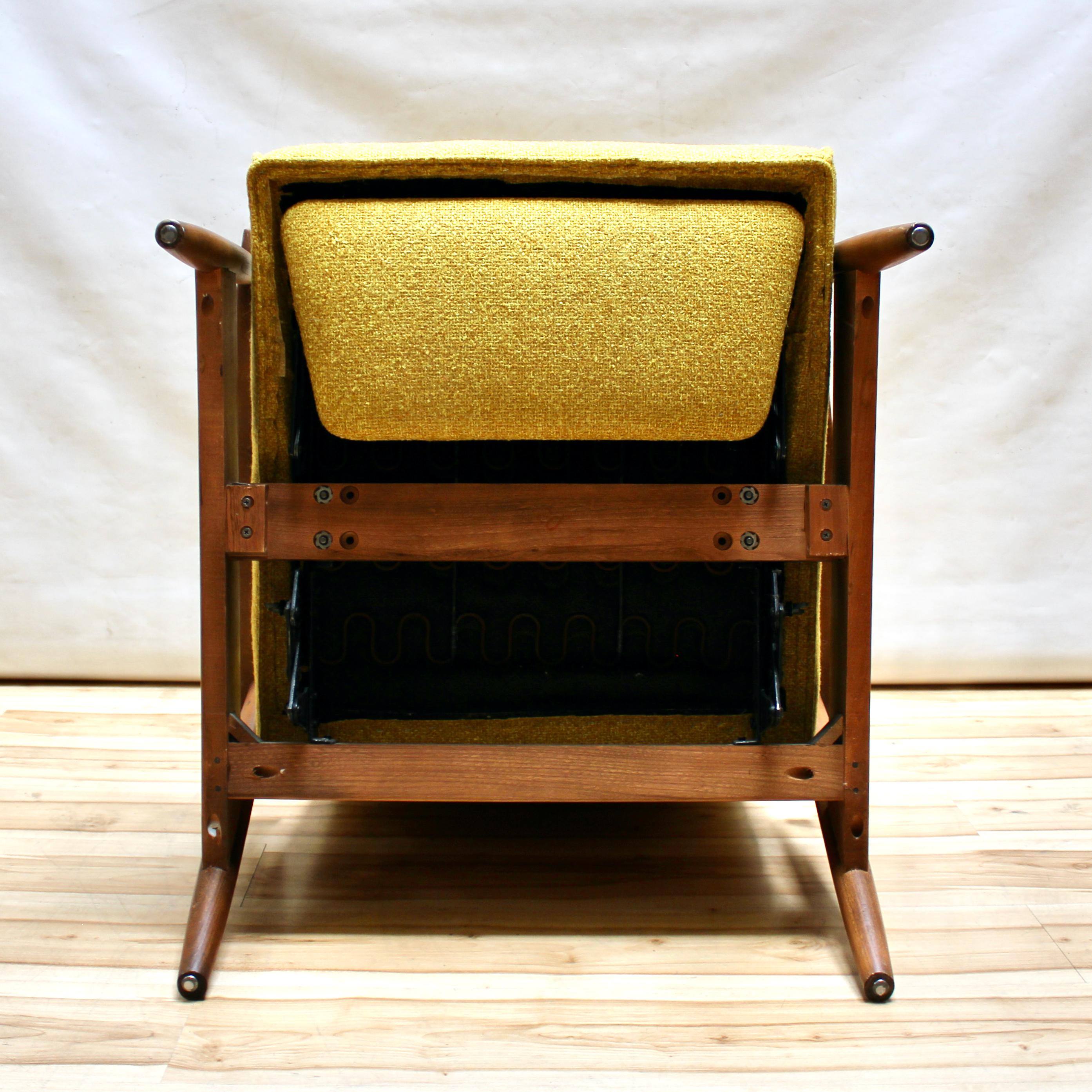 1960s Milo Baughman Model 74 Reclining Lounge Chair 5