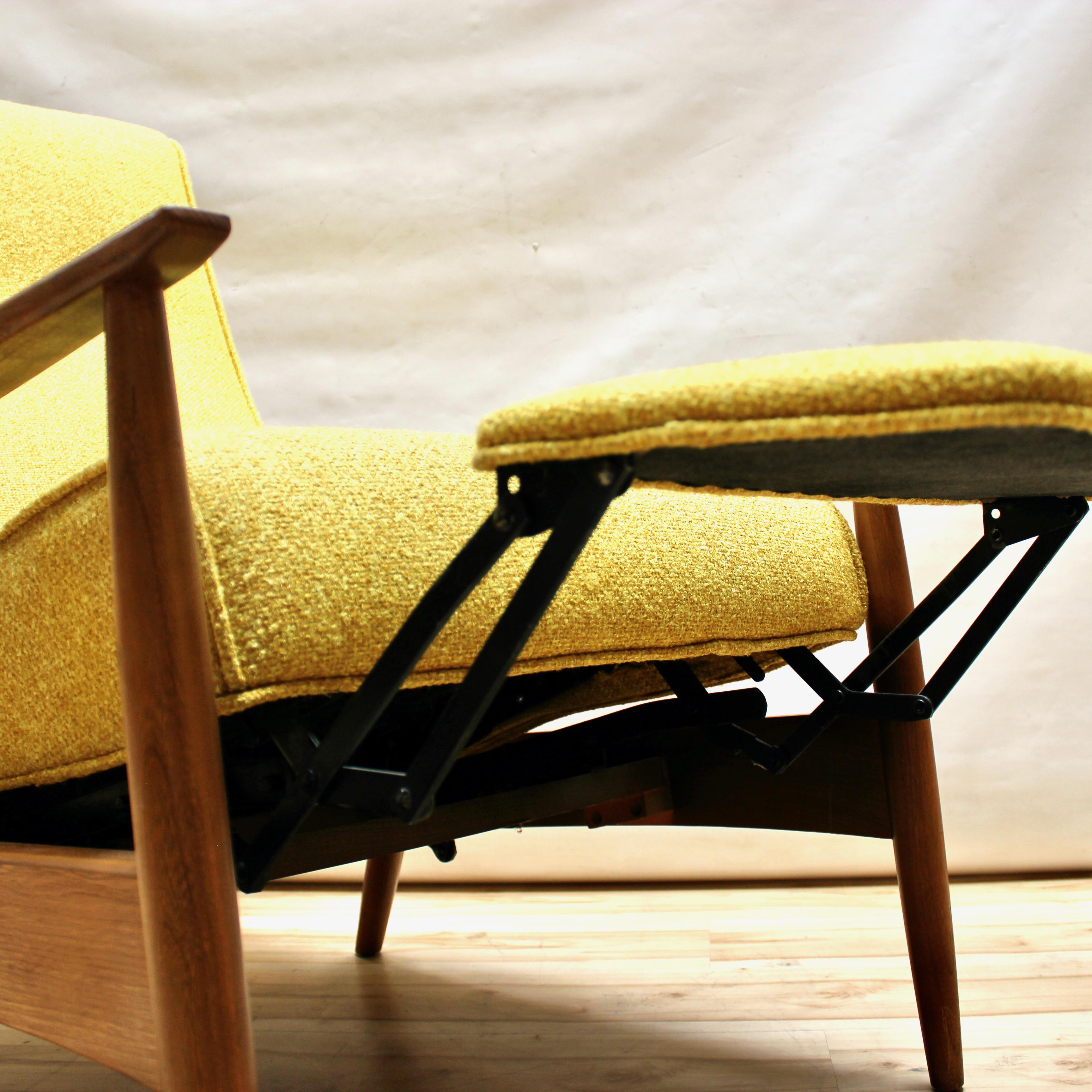 1960s Milo Baughman Model 74 Reclining Lounge Chair 9