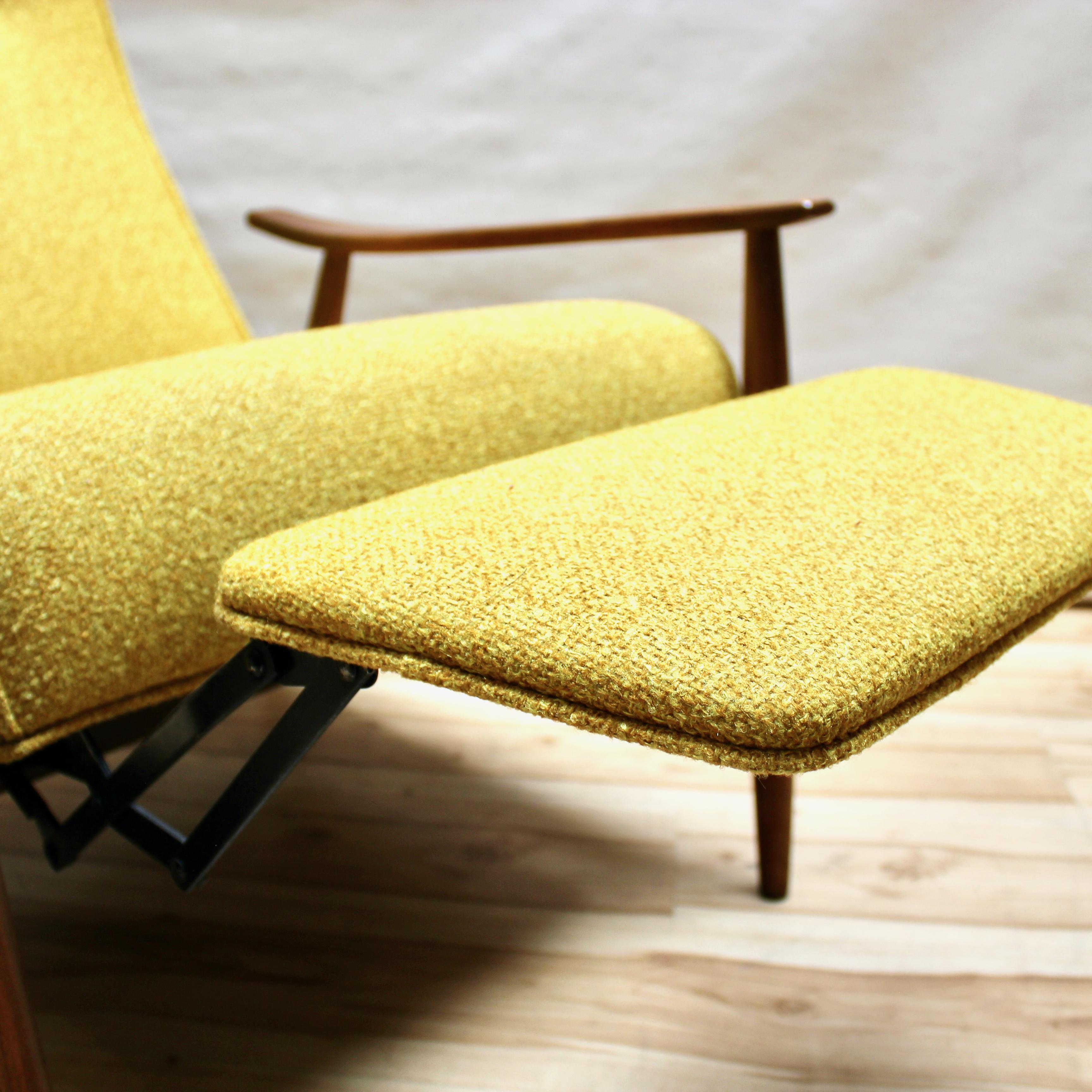 1960s Milo Baughman Model 74 Reclining Lounge Chair 10