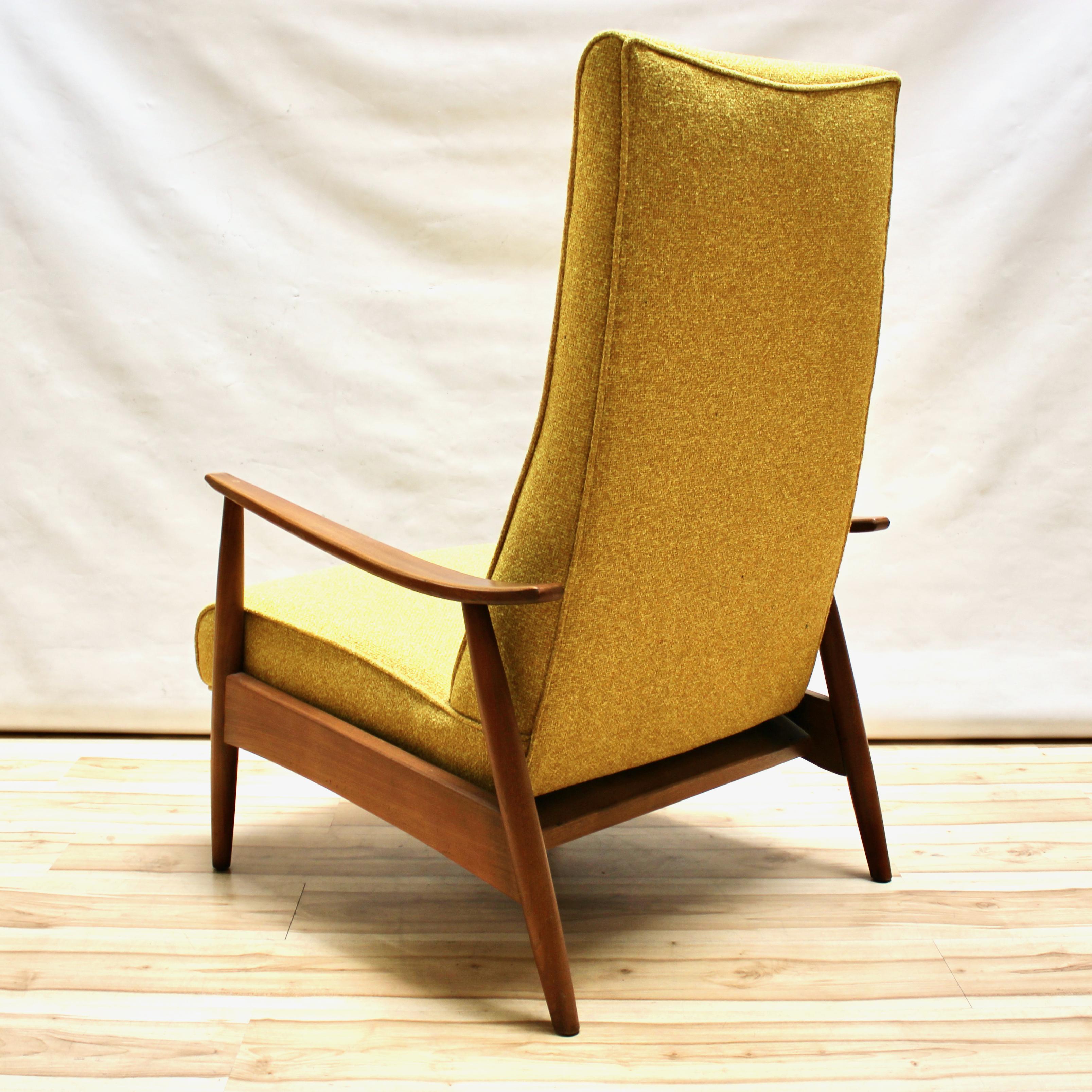 1960s Milo Baughman Model 74 Reclining Lounge Chair 2