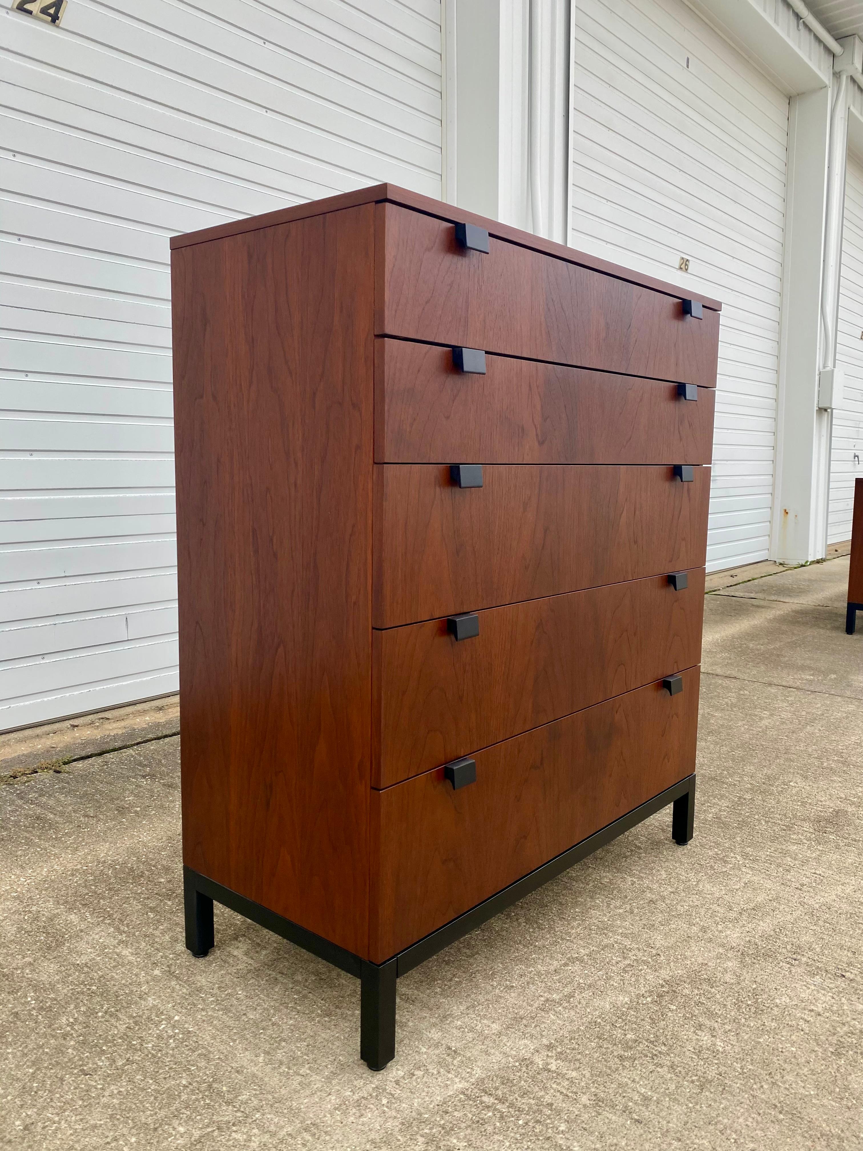 Mid-20th Century 1960s, Milo Baughman Style Highboy Dresser for Directional