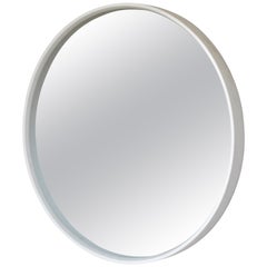 1960s Minimalist Round Mirror