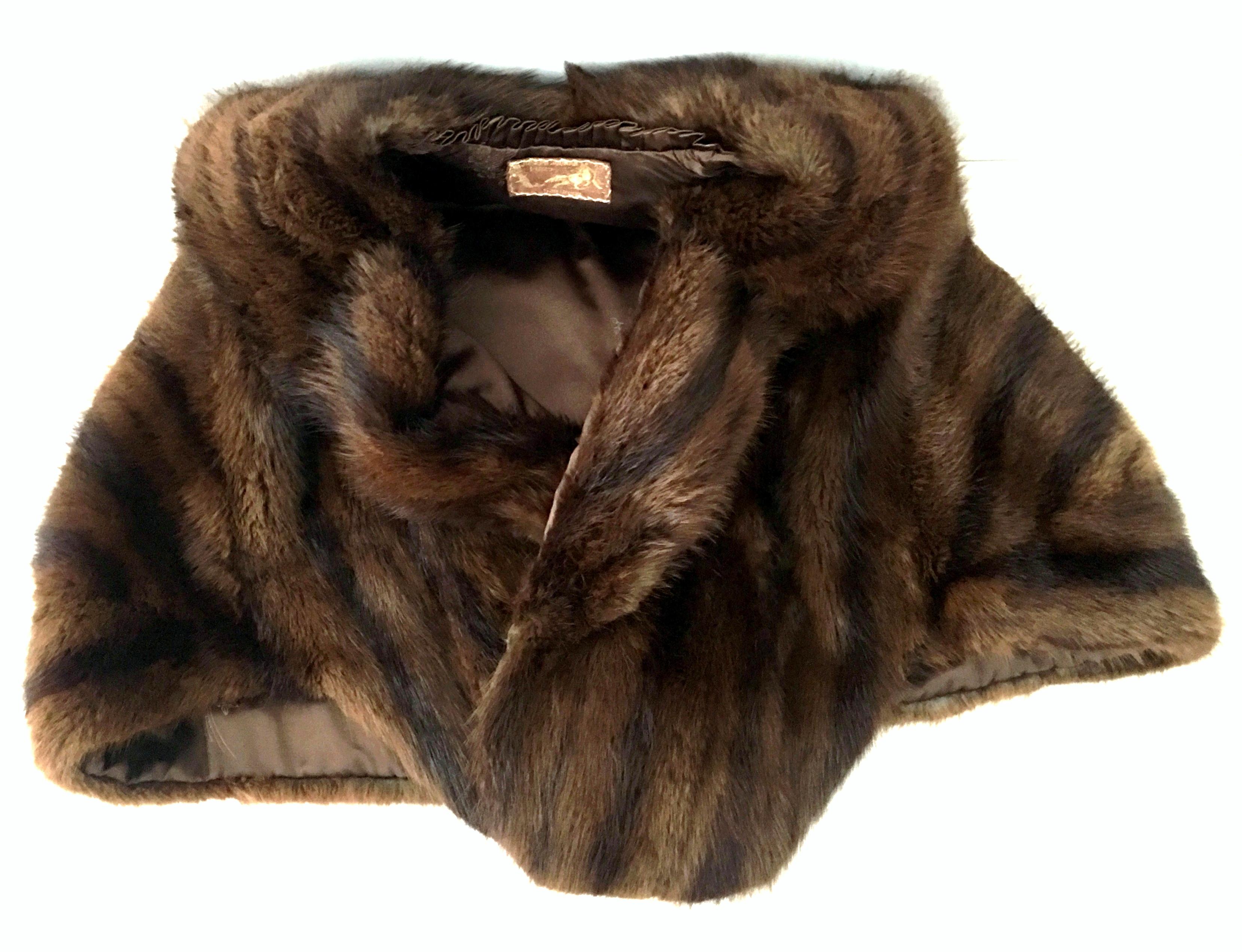 Women's or Men's 1960'S Mink Fur Capelet By, Joseph Noonan Furs
