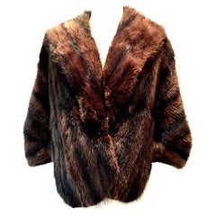 1960'S Mink Fur Capelet By, Joseph Noonan Furs