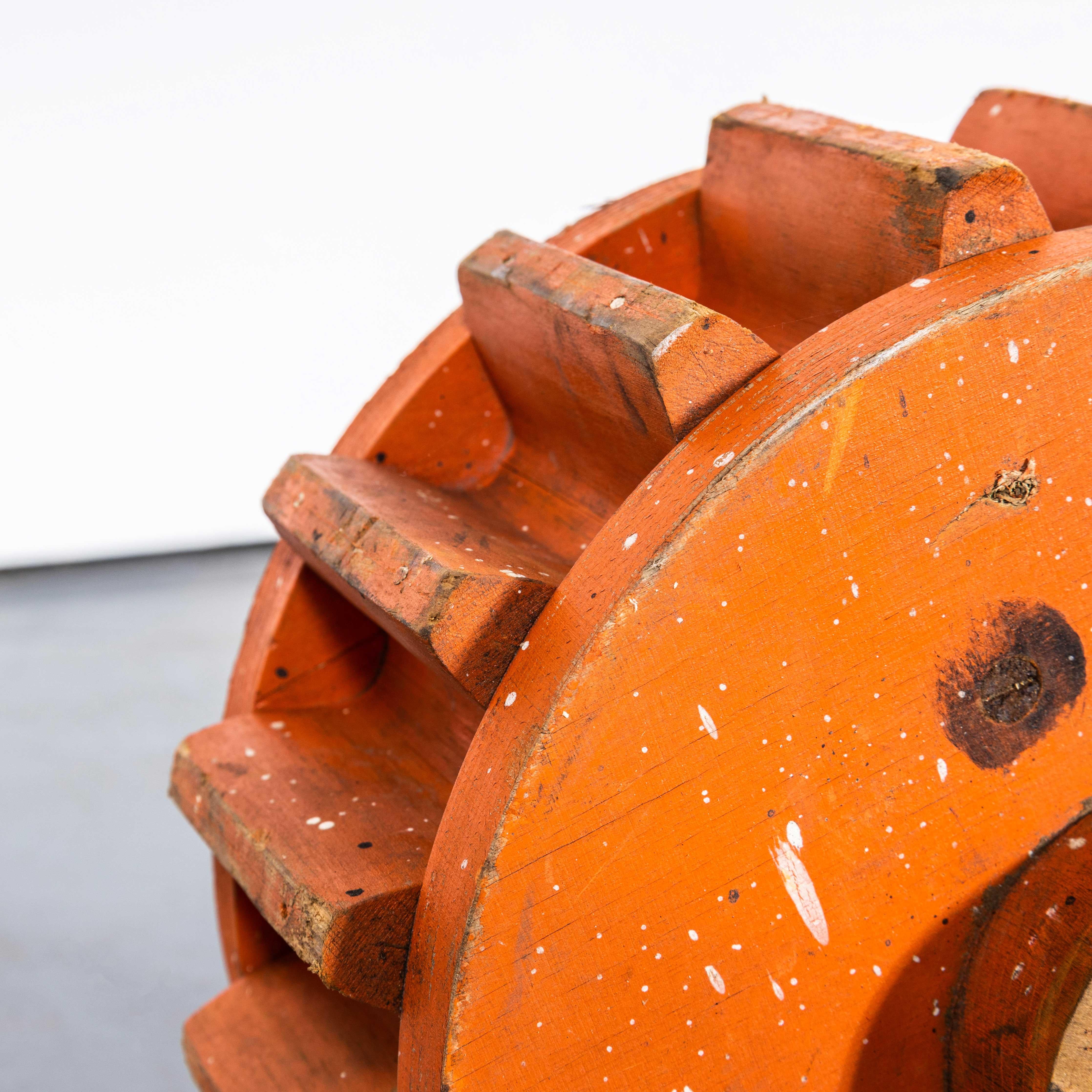 1960's Mixed Small Industrial Casting Foundry Moulds - Set Of Four In Good Condition For Sale In Hook, Hampshire