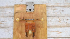 1960s Mixed Wood Night Vision Goggles Factory Mould Wall Art