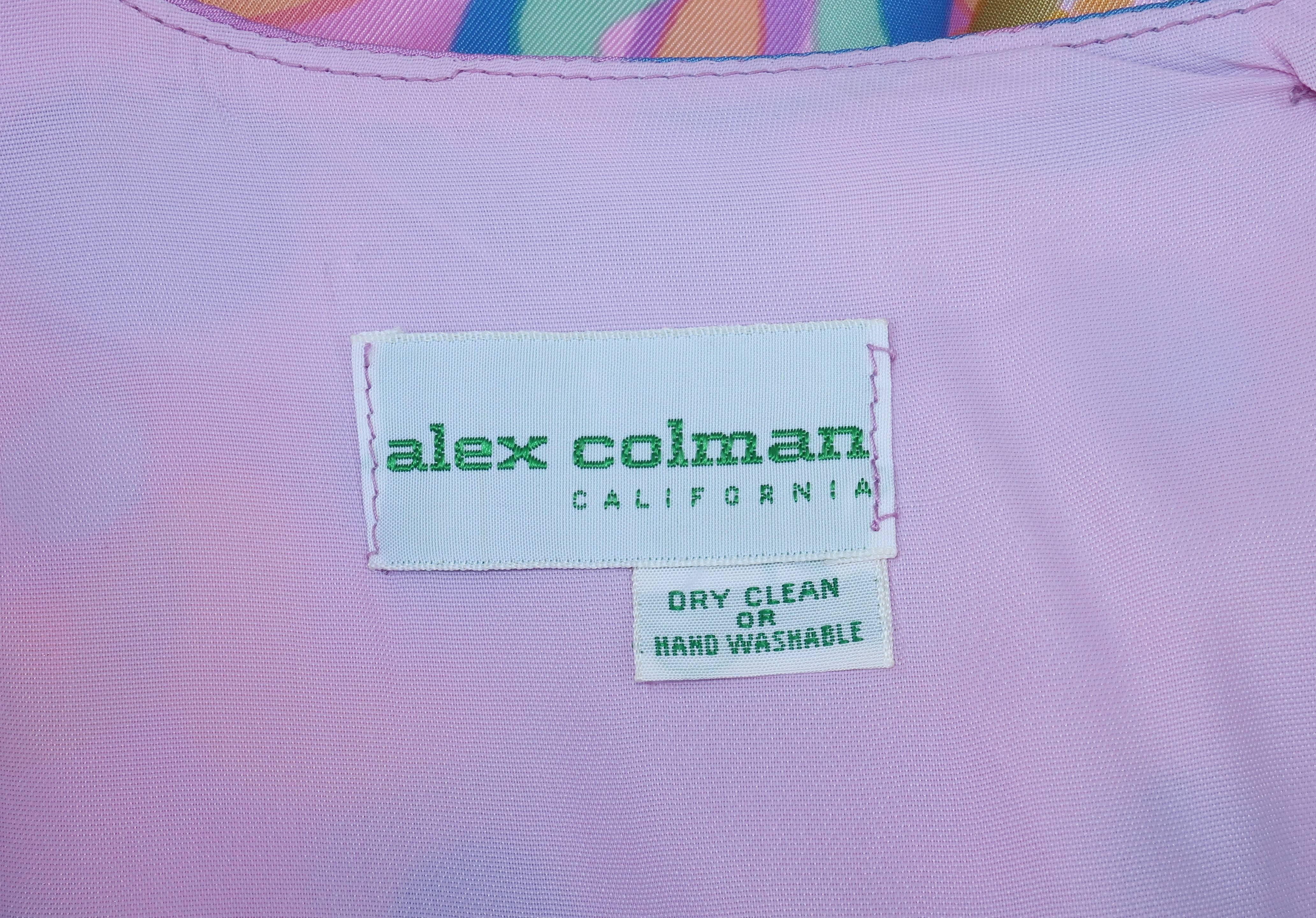 1960's Mod Alex Colman of California Top 2