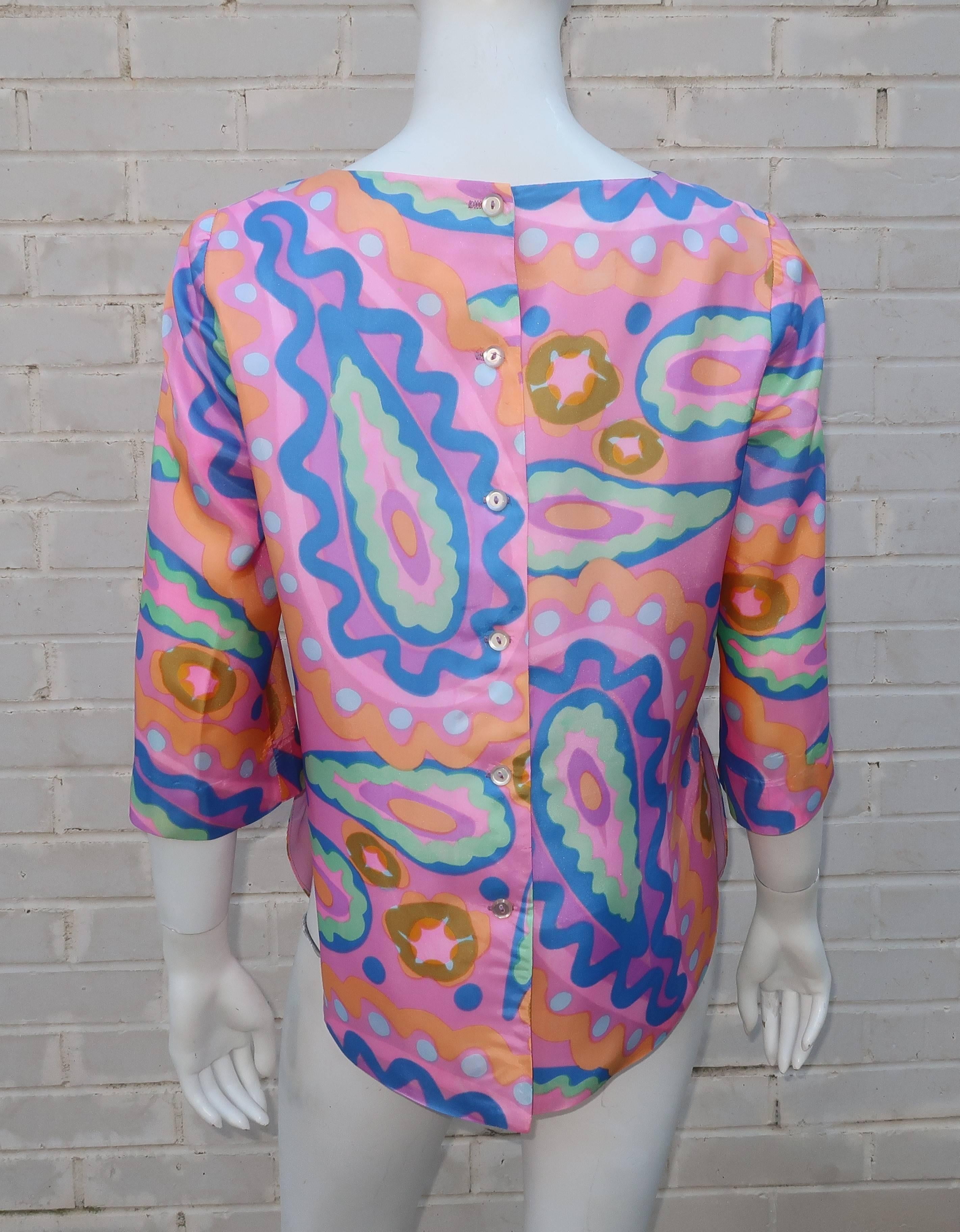 1960's Mod Alex Colman of California Top For Sale at 1stDibs | alex ...