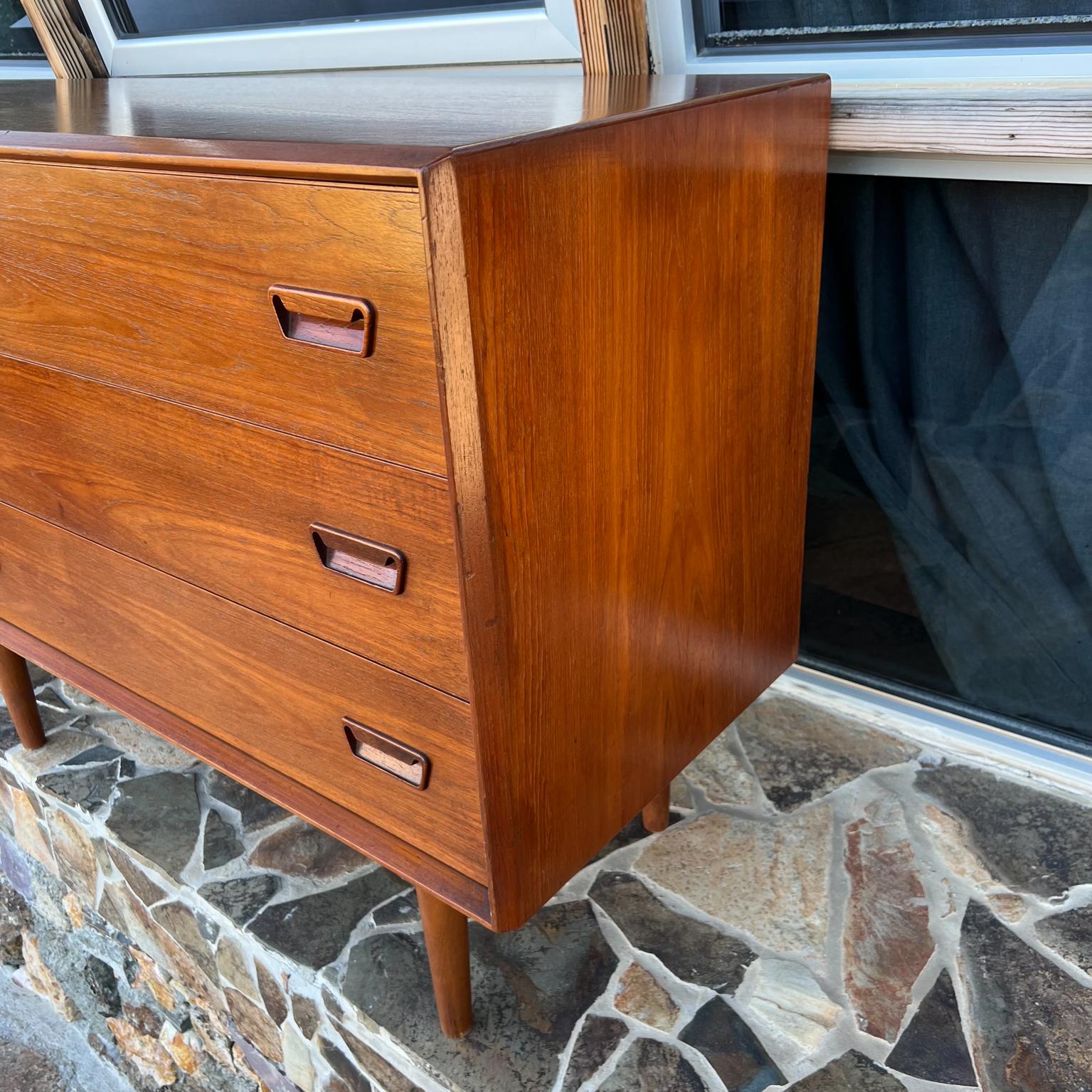 1960s Mod Danish Teakwood Double Dresser from Denmark at 1stDibs