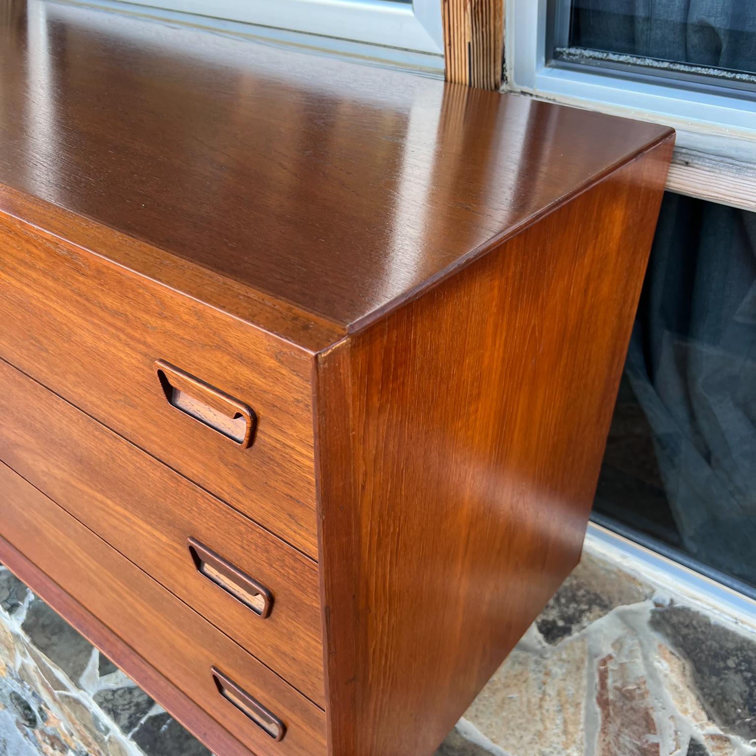 1960s Mod Danish Teakwood Double Dresser from Denmark at 1stDibs