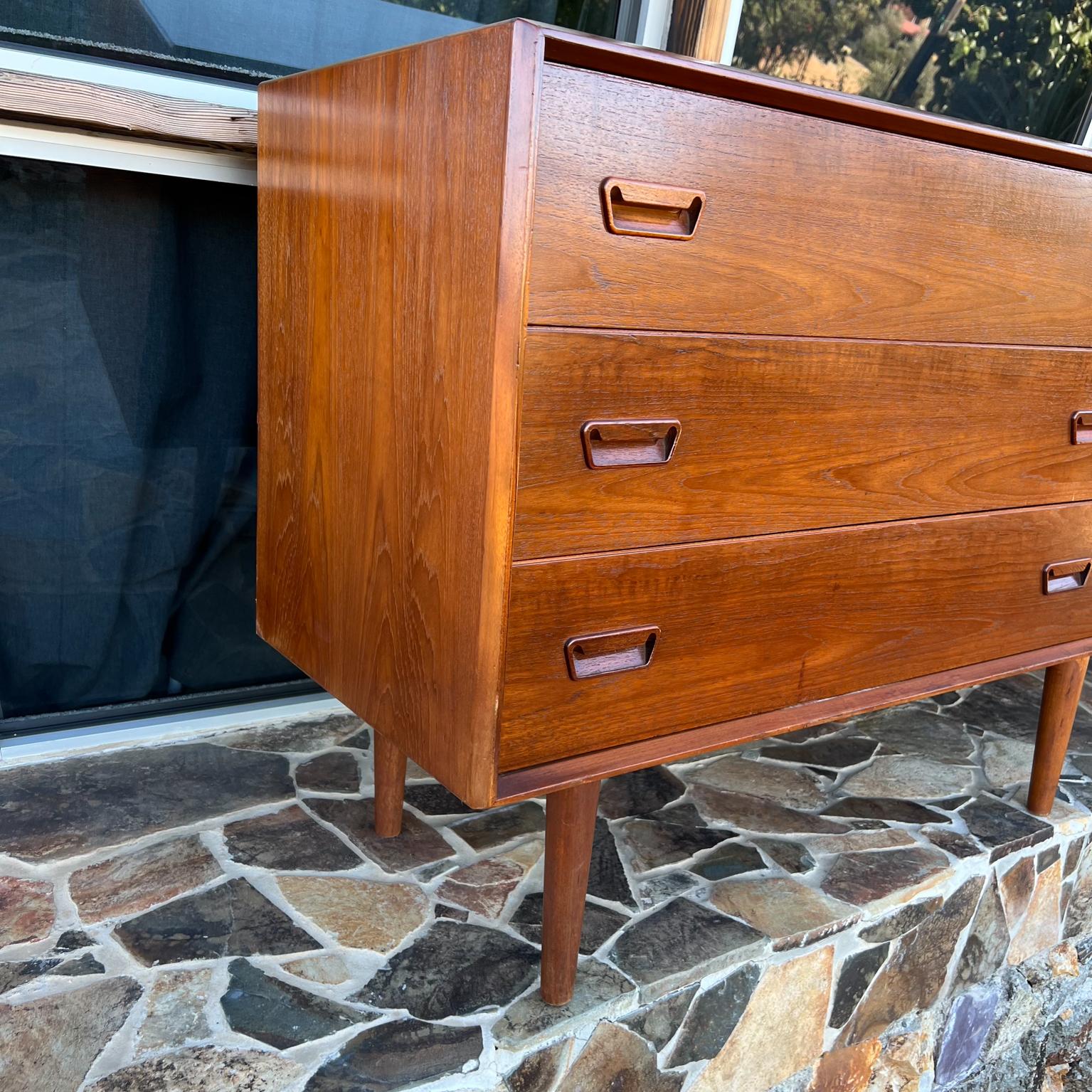 1960s Mod Danish Teakwood Double Dresser from Denmark at 1stDibs