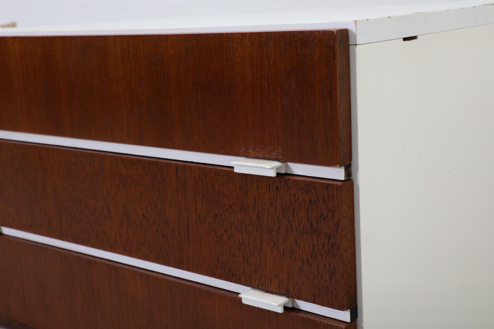1960s MOD Small White Interlübke Side Cabinets or Nightstands, Germany 9