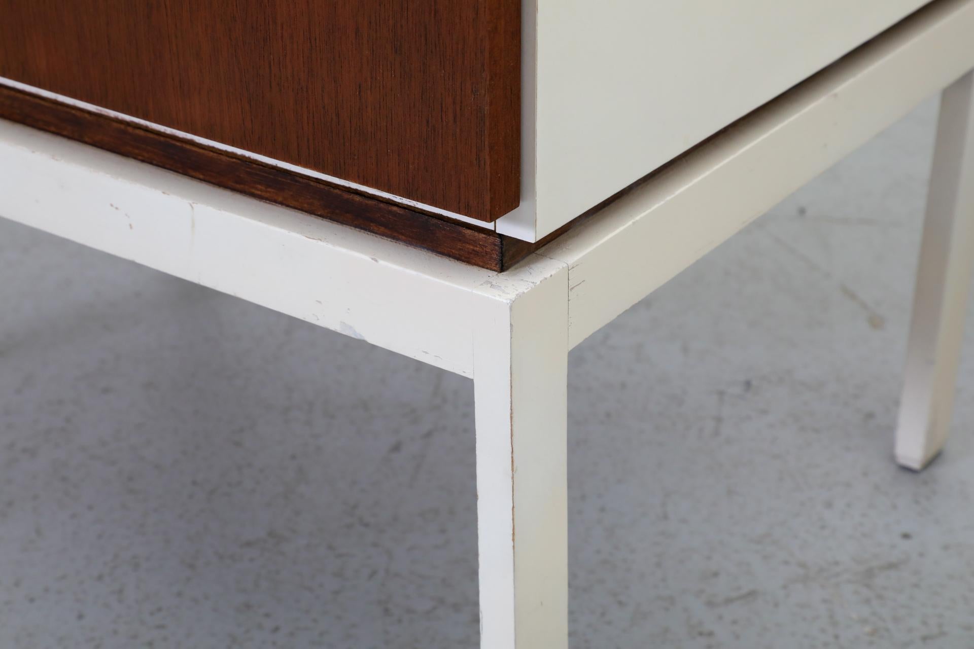 1960s MOD Small White Interlübke Side Cabinets or Nightstands, Germany 10
