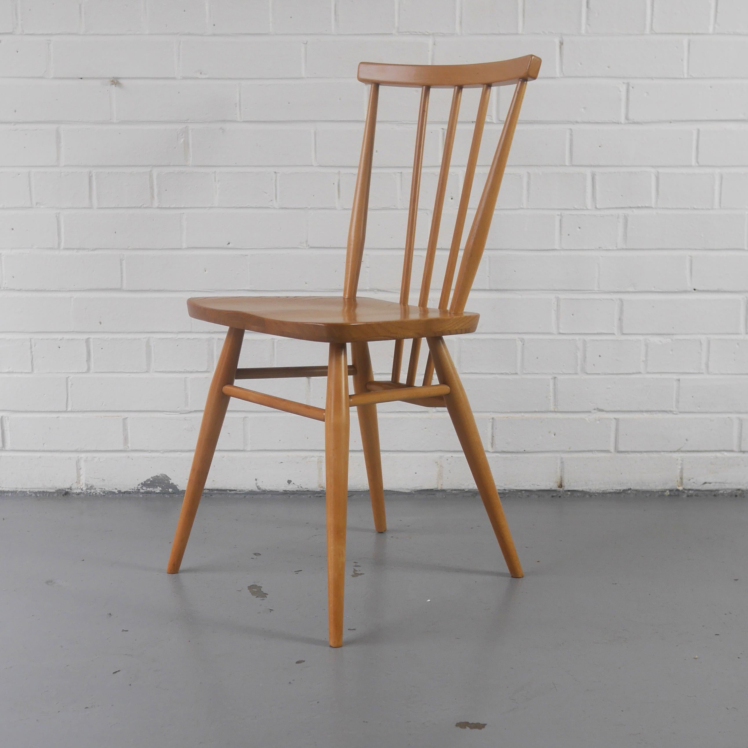 This classic design in solid elm and beech by Lucian Ercolani is arguably one of his most accomplished and enduring designs that looks as good today as it did when first produced in the late 1950’s. This example has been fully stripped of its
