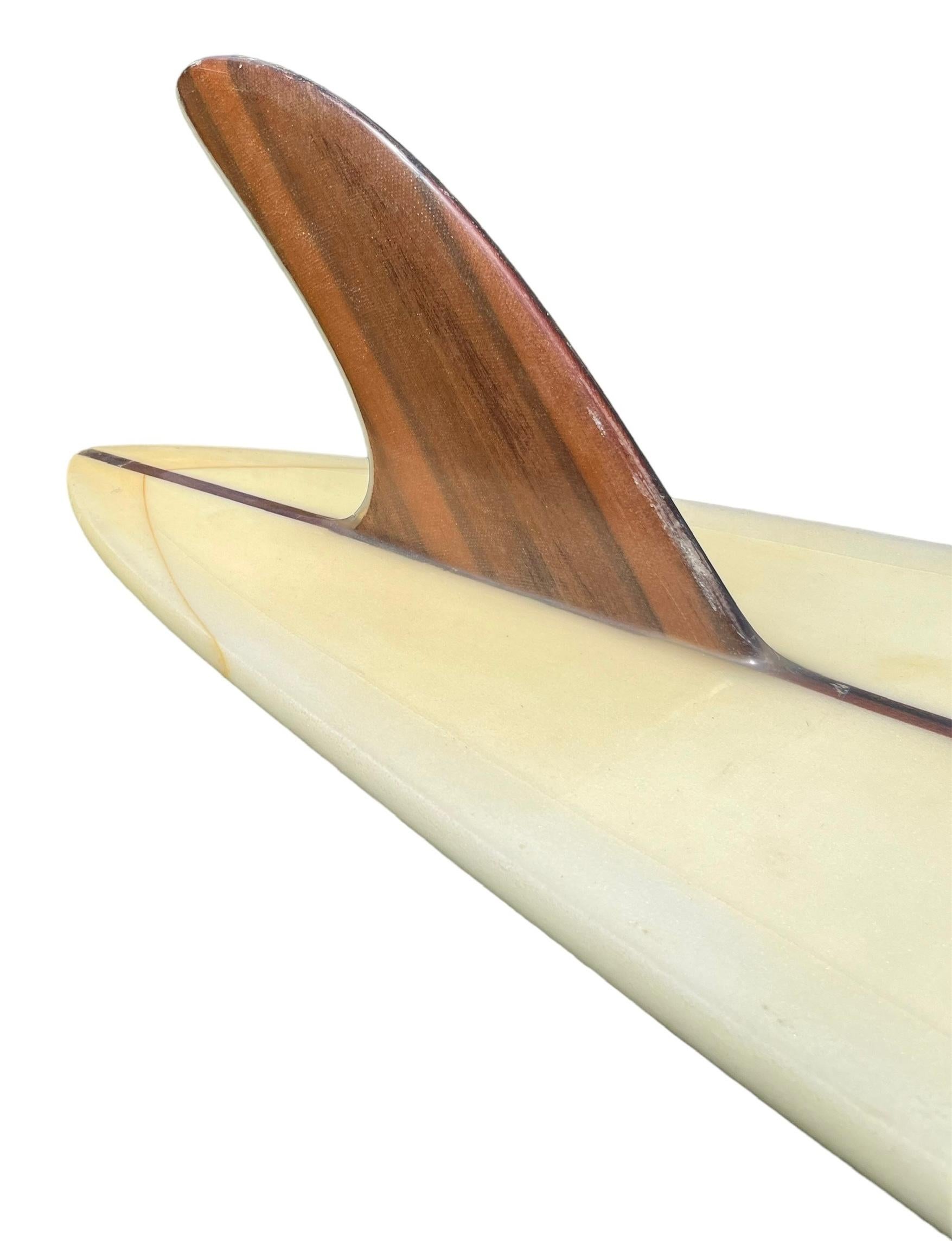 1960s Model Pat Curren ‘Elephant Gun’ Big Wave Surfboard In Good Condition For Sale In Haleiwa, HI