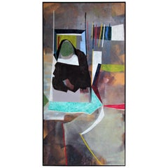 peinture abstraite moderne des années 1960 de John Anderson