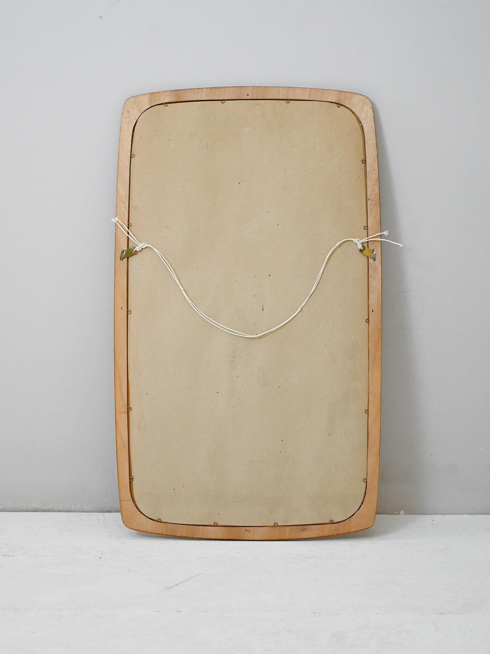 Mid-20th Century 1960s Modern Antique Mirror For Sale