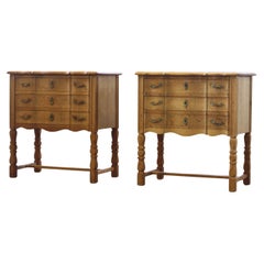 1960s Modern Danish Oak Dresser Cabinet style of Henning Kjærnulf, Denmark