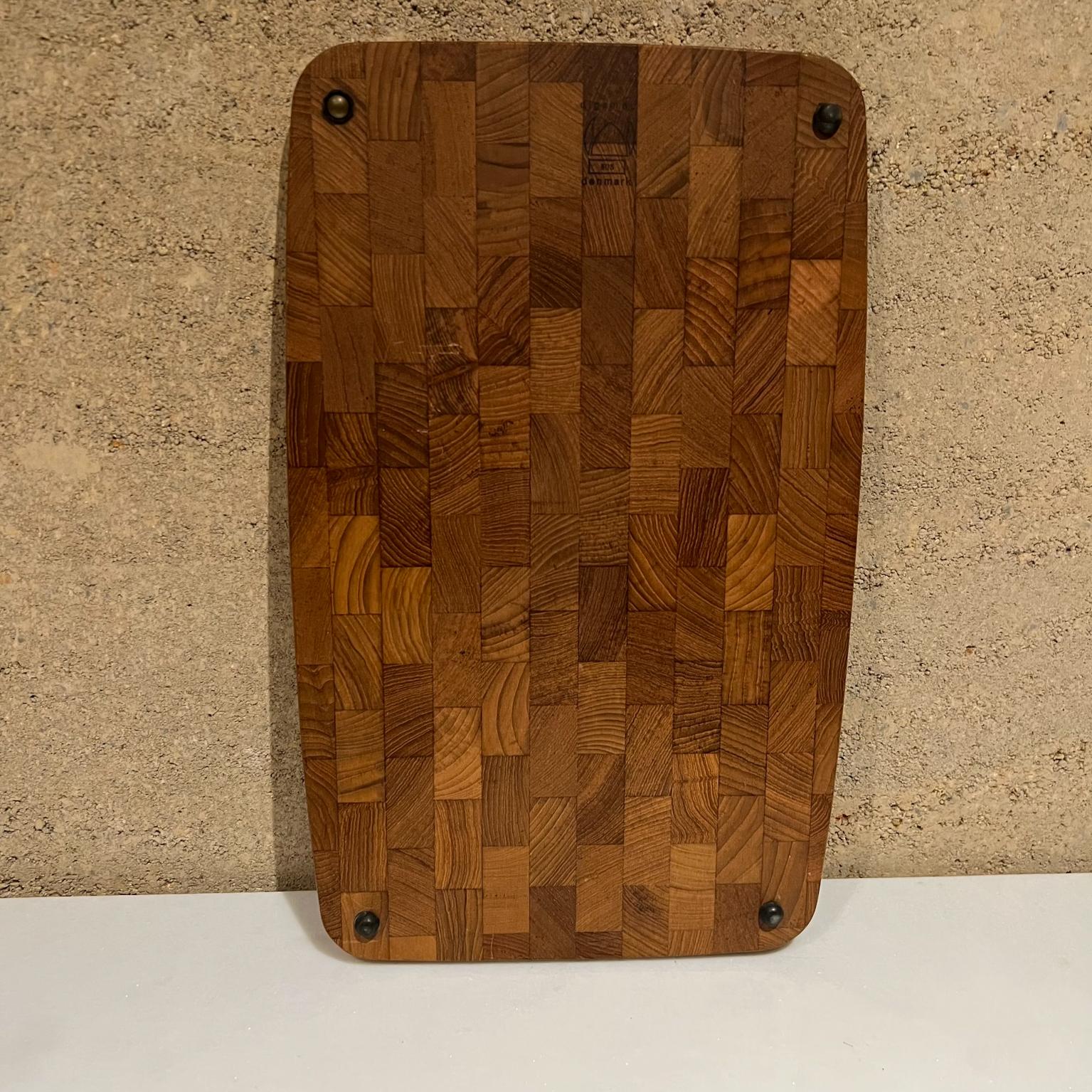Mid-20th Century 1960s DIGSMED Teakwood Cutting Board Cheese Charcuterie Denmark For Sale