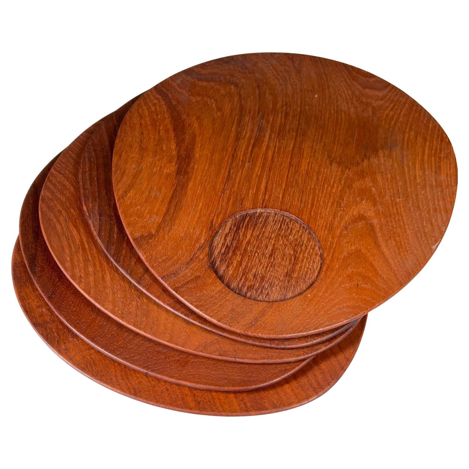 Wood Dinner Plates 19 For Sale at 1stDibs wooden dinner plates