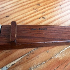 1960s Modern Teakwood Metal Nutcracker by Söwe Konst Sweden