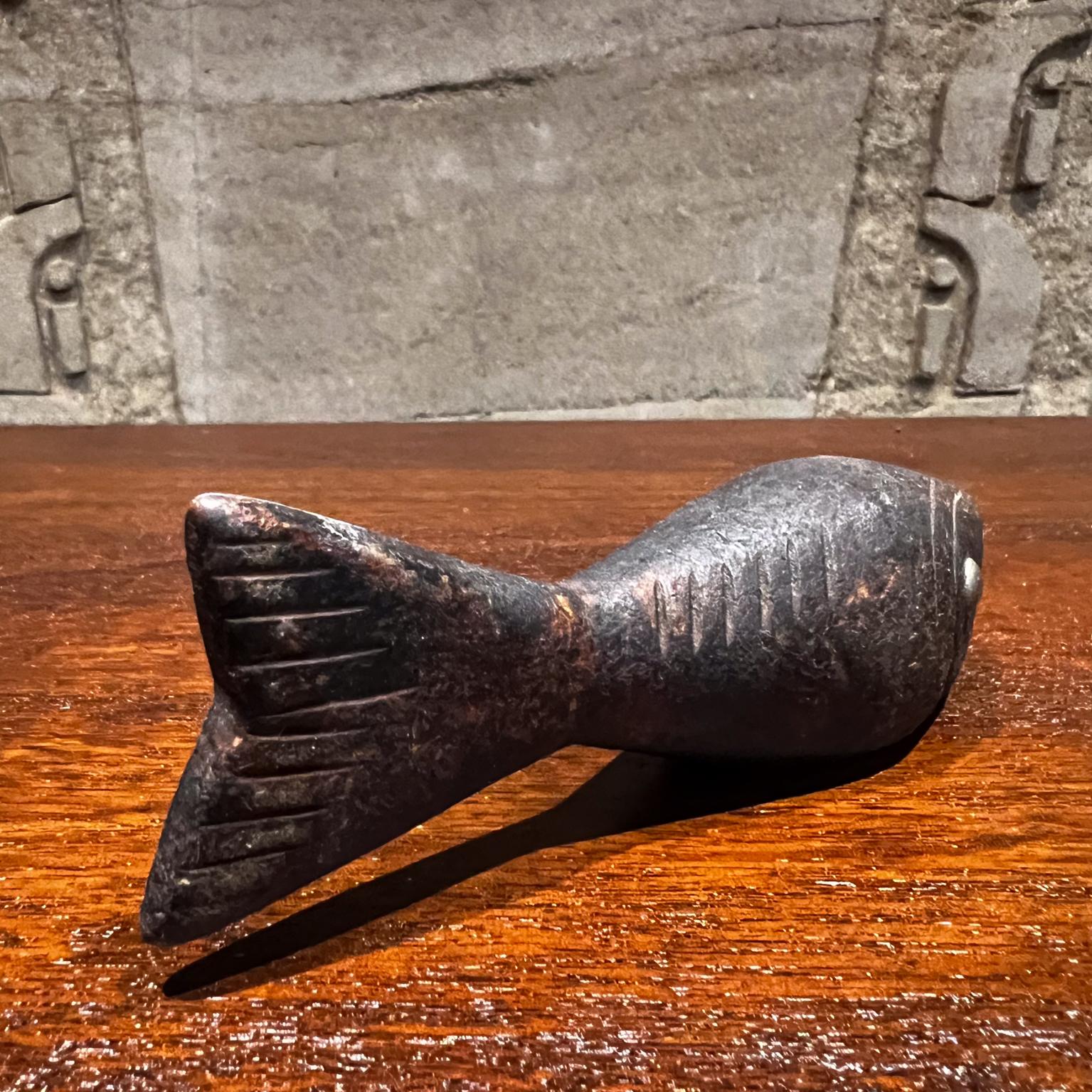 1960s Modernist Fish Handcrafted Wood Bottle Opener Mexico 2