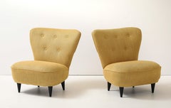 Sedie a pantofola francesi moderniste degli anni '60