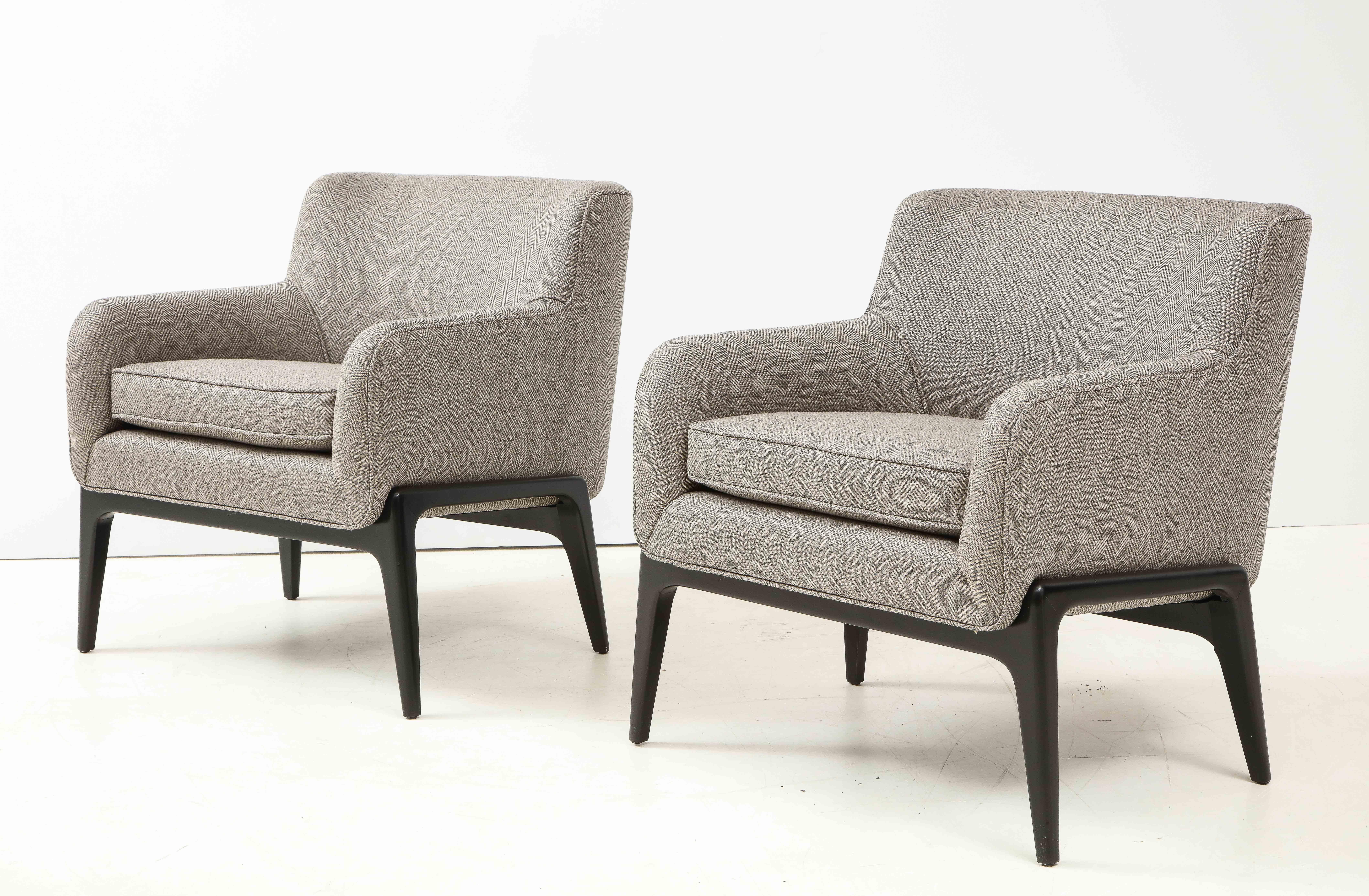 Mid-Century Modern 1960s Modernist Lounge Chairs
