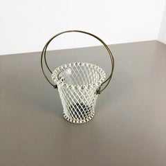 1960s Modernist Mategot Style Flower Pot Plant Stands Vases, France