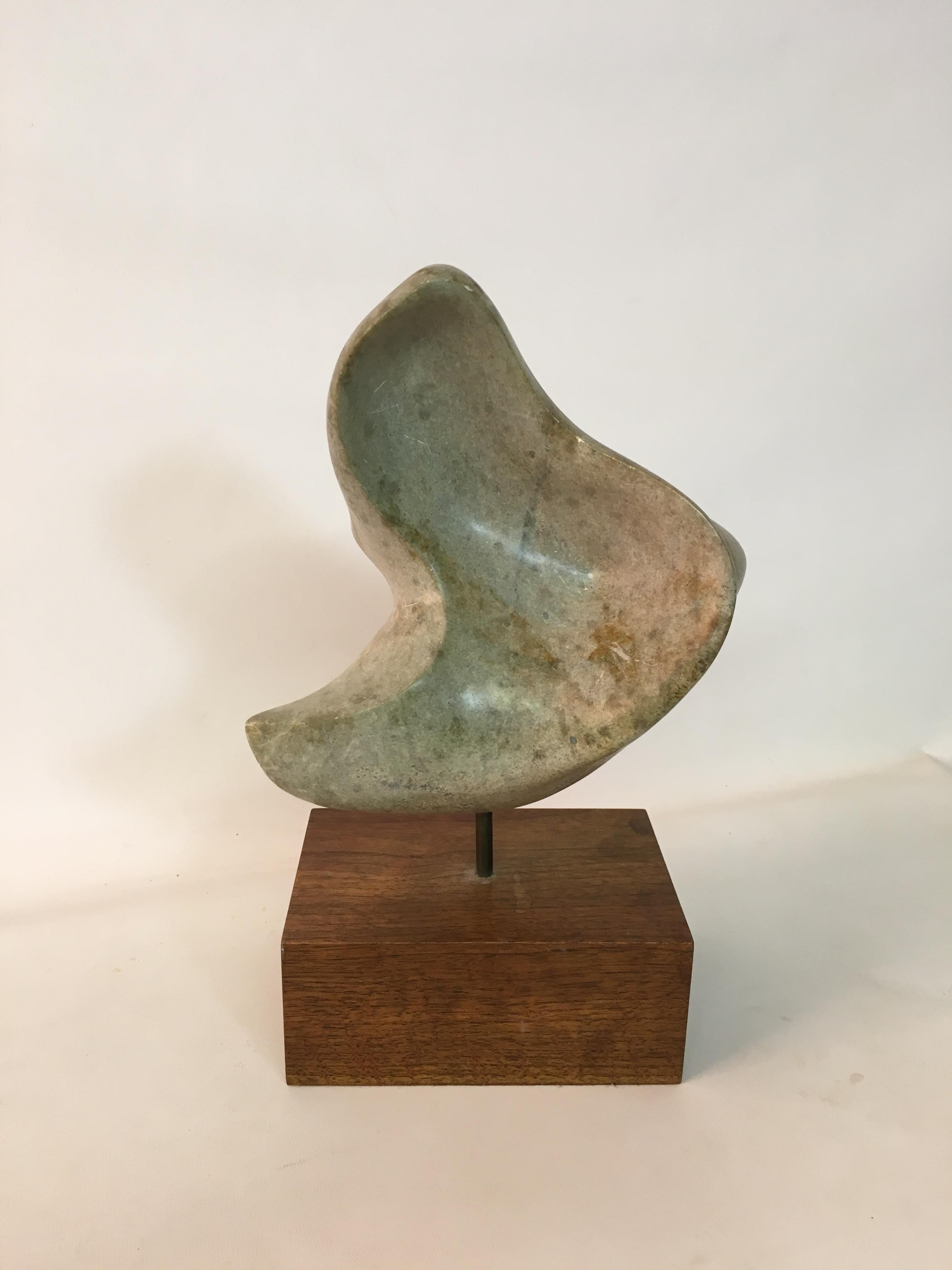 1960s Modernist Organic Abstract Sculpture In Good Condition In Garnerville, NY