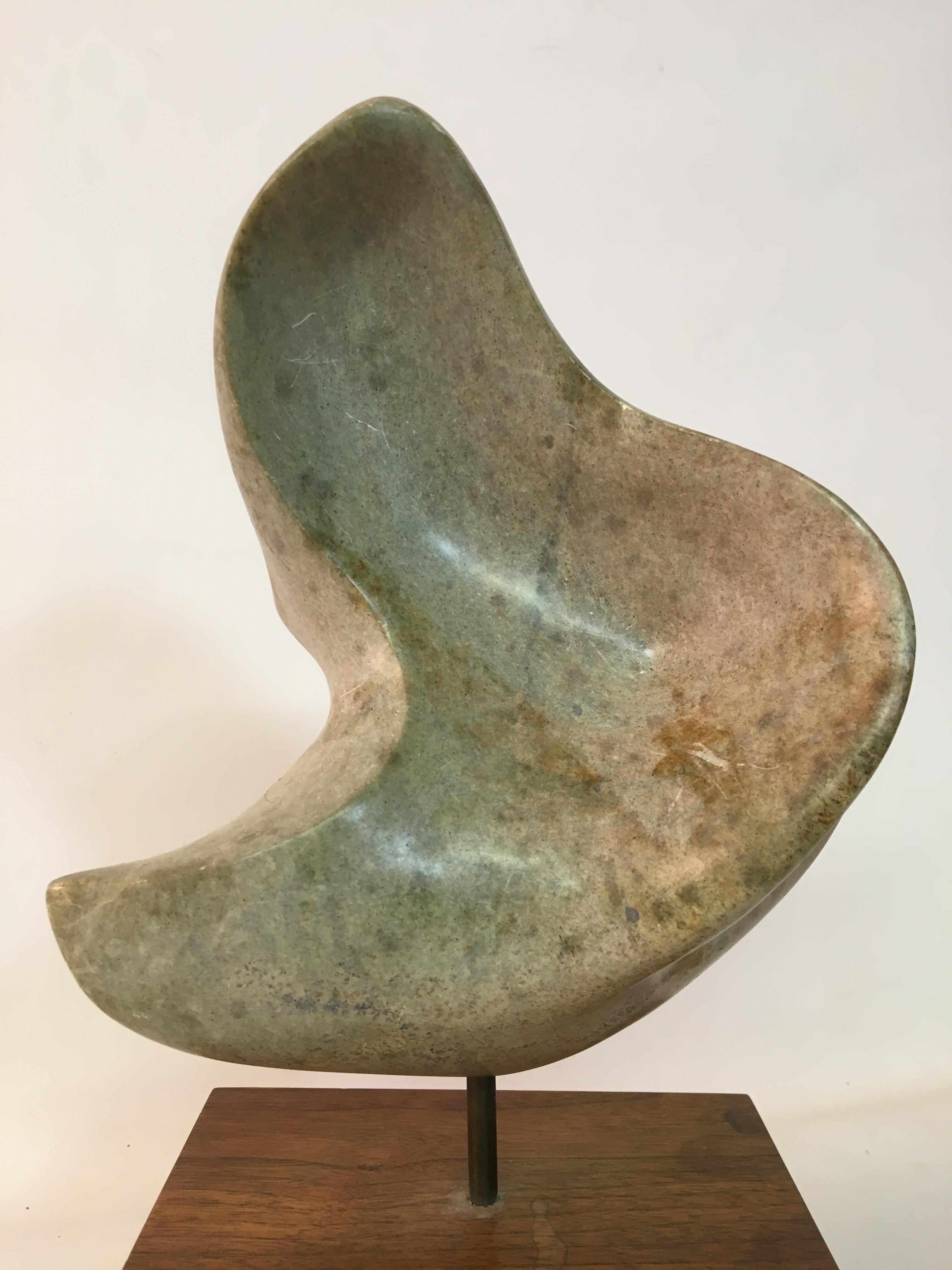Mid-20th Century 1960s Modernist Organic Abstract Sculpture
