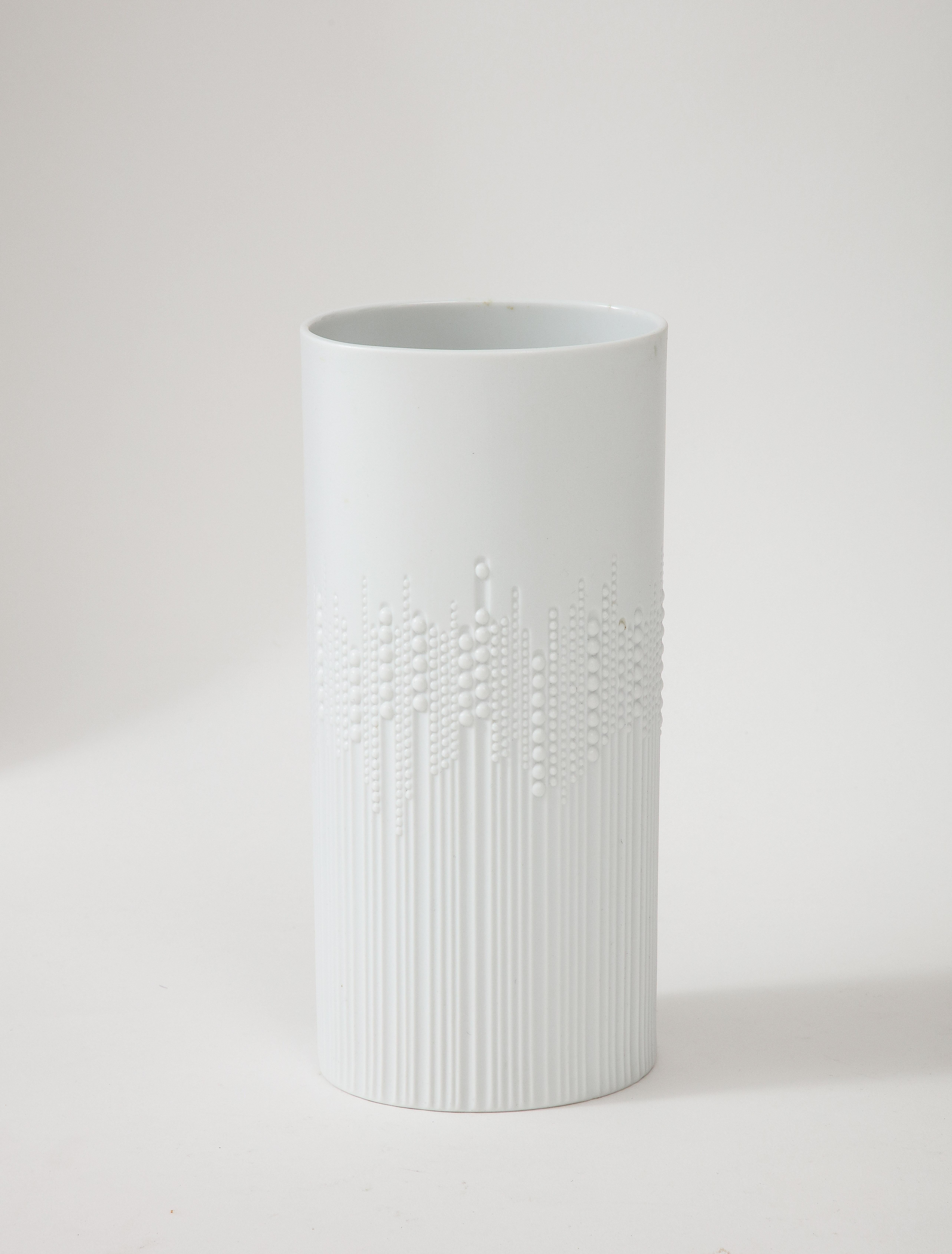 1960's Modernist Porcelain Vases Collection by Rosenthal For Sale 2