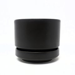 1960s Modernist Small Brown Planter by Richard Lindh for Arabia Finland