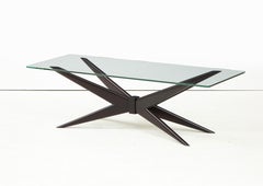 1960's Modernist Spider Base Italian Coffee Table