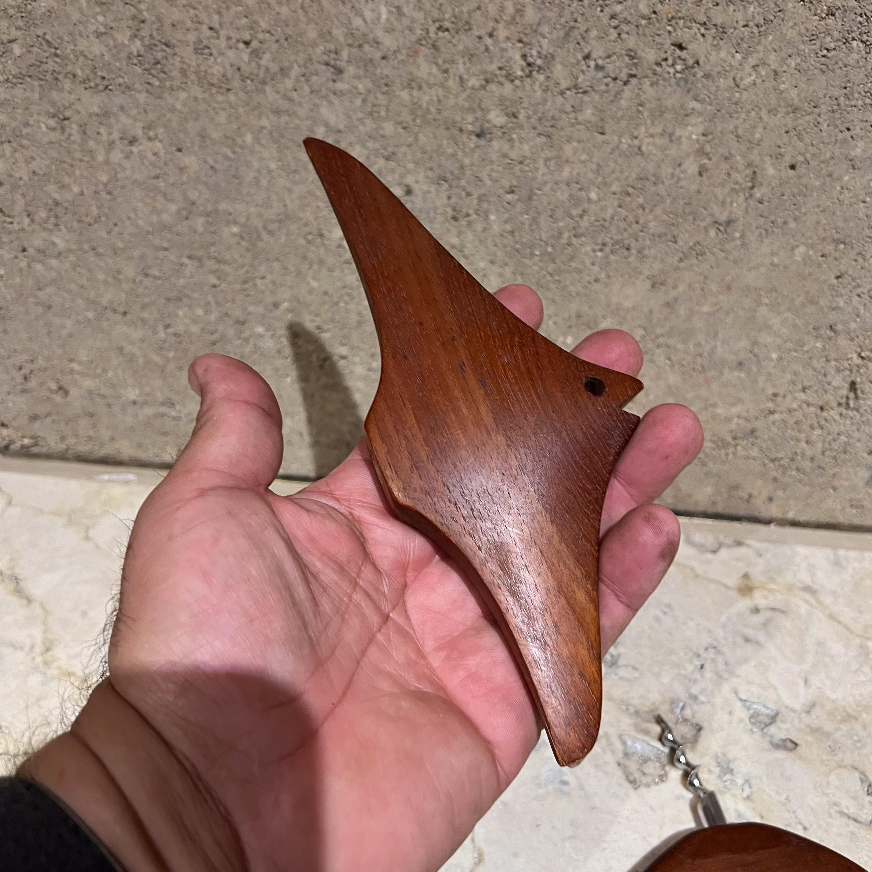 1960s Modernist Teak Fish Bottle Opener For Sale 2
