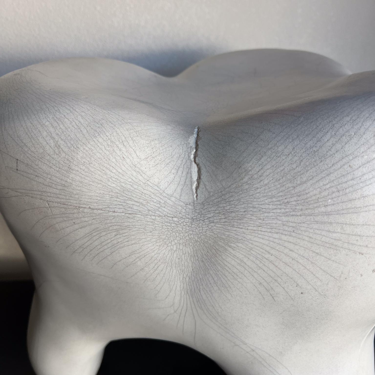 1960s Molded Plastic Tooth Stool Pop Art by Gardner-Felts North Carolina 6