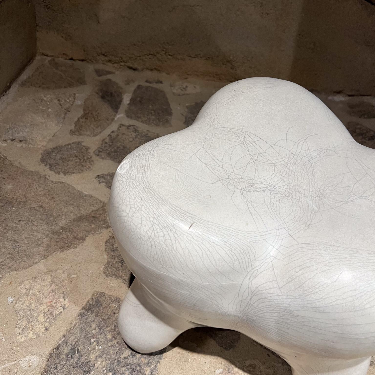 1960s Molded Plastic Tooth Stool Pop Art by Gardner-Felts North Carolina 2