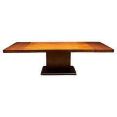 Vintage 1960s Founders Monumental Walnut Dining Table for Heritage