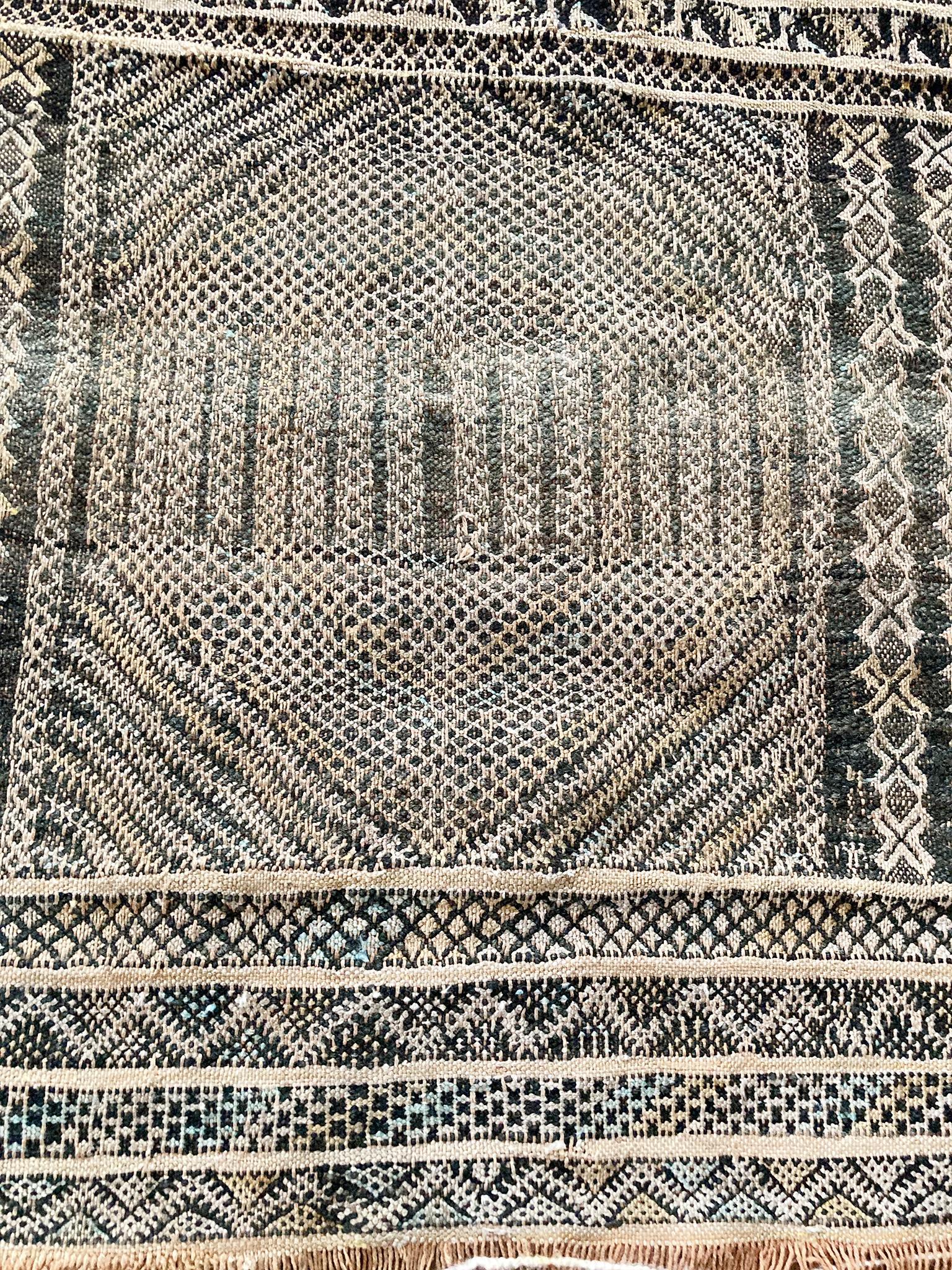 1960s Moroccan Area Rug In Good Condition In New York, NY