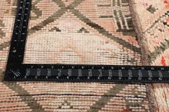 The Desert Mosaic: A Vintage Beni Ourain Moroccan Masterpiece of Tribal Poetry
