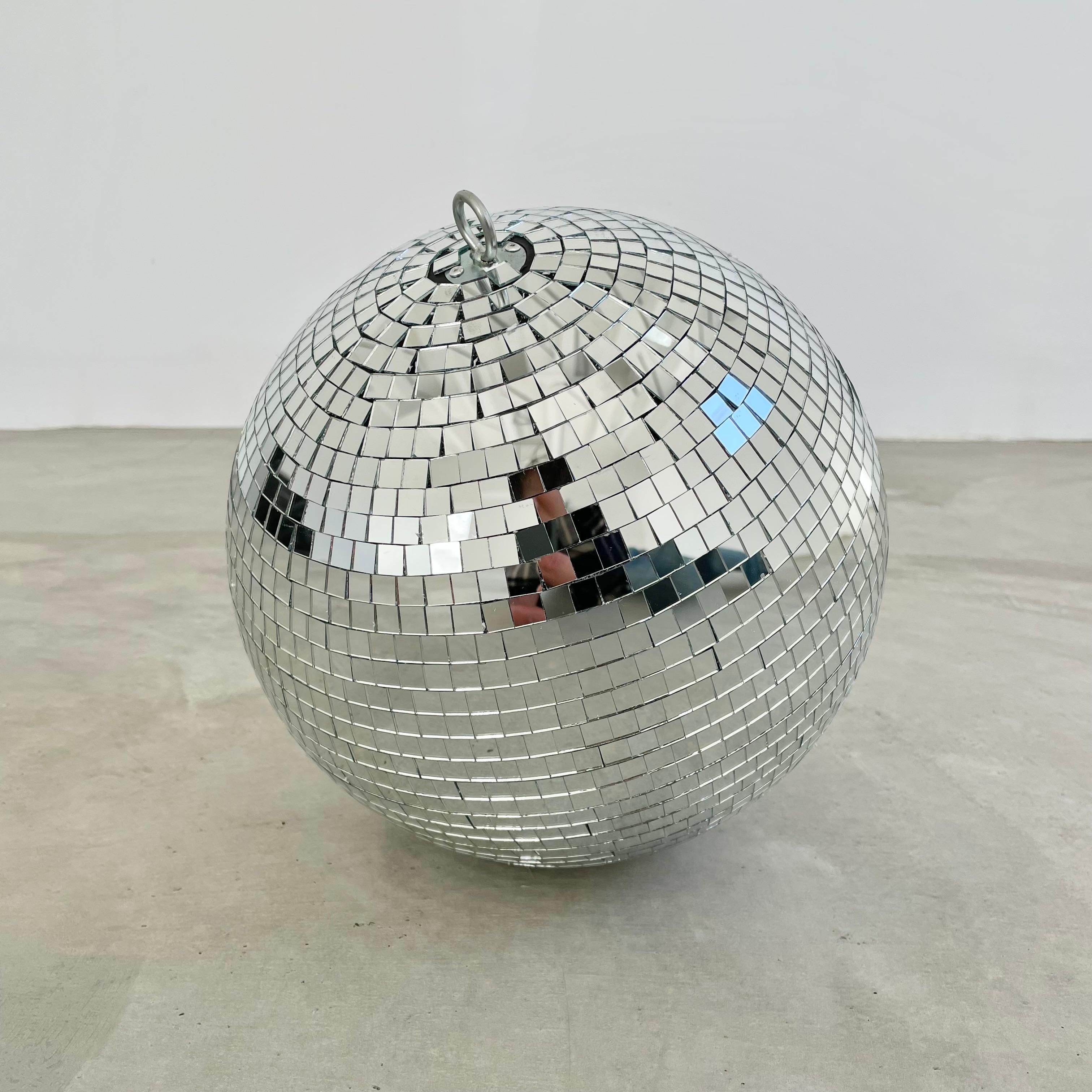 1960s Mosaic Glass Disco Ball In Good Condition In Los Angeles, CA