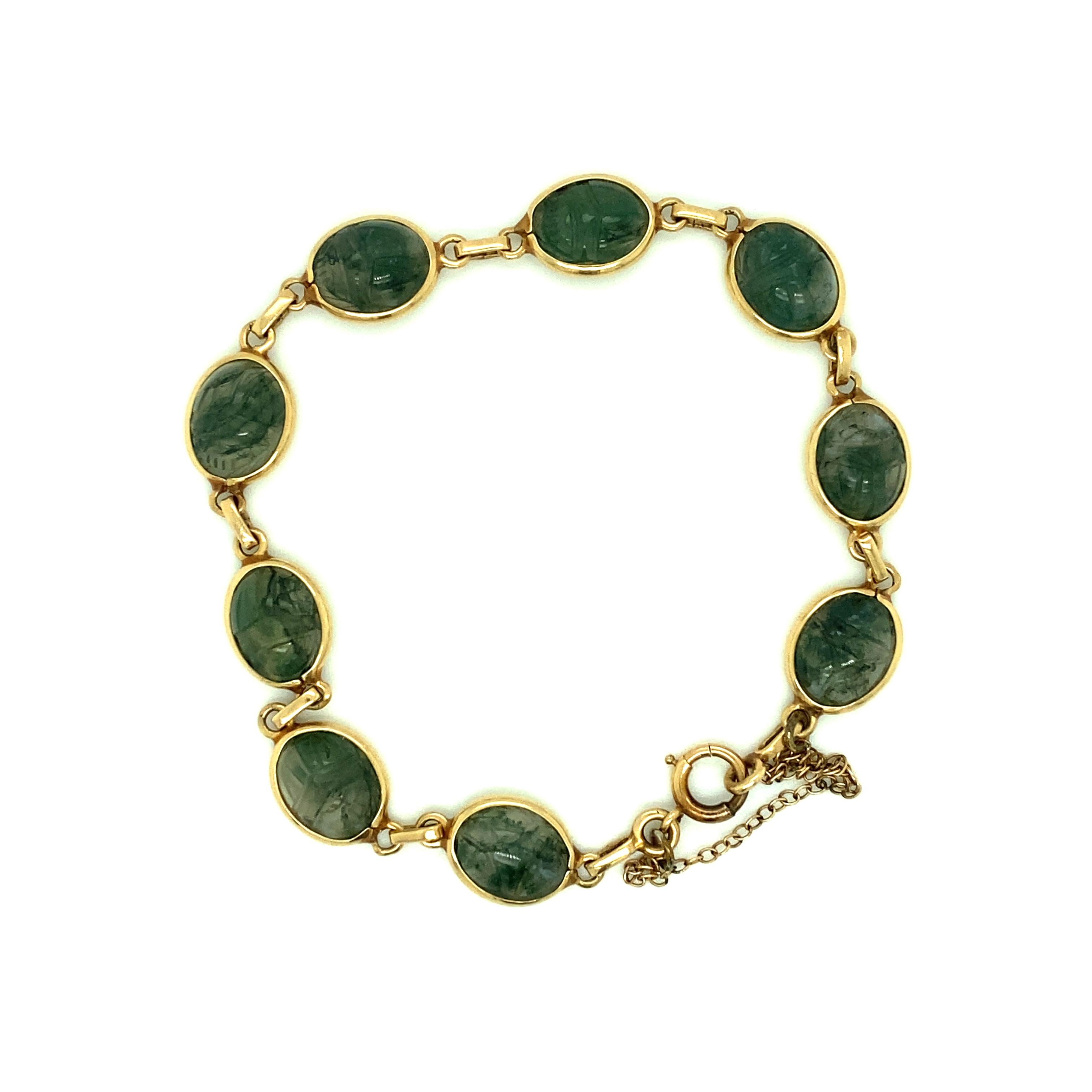 Scarab bracelets 1960 discount