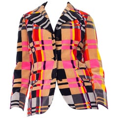 1960s Mr Dino Printed Velvet Blazer