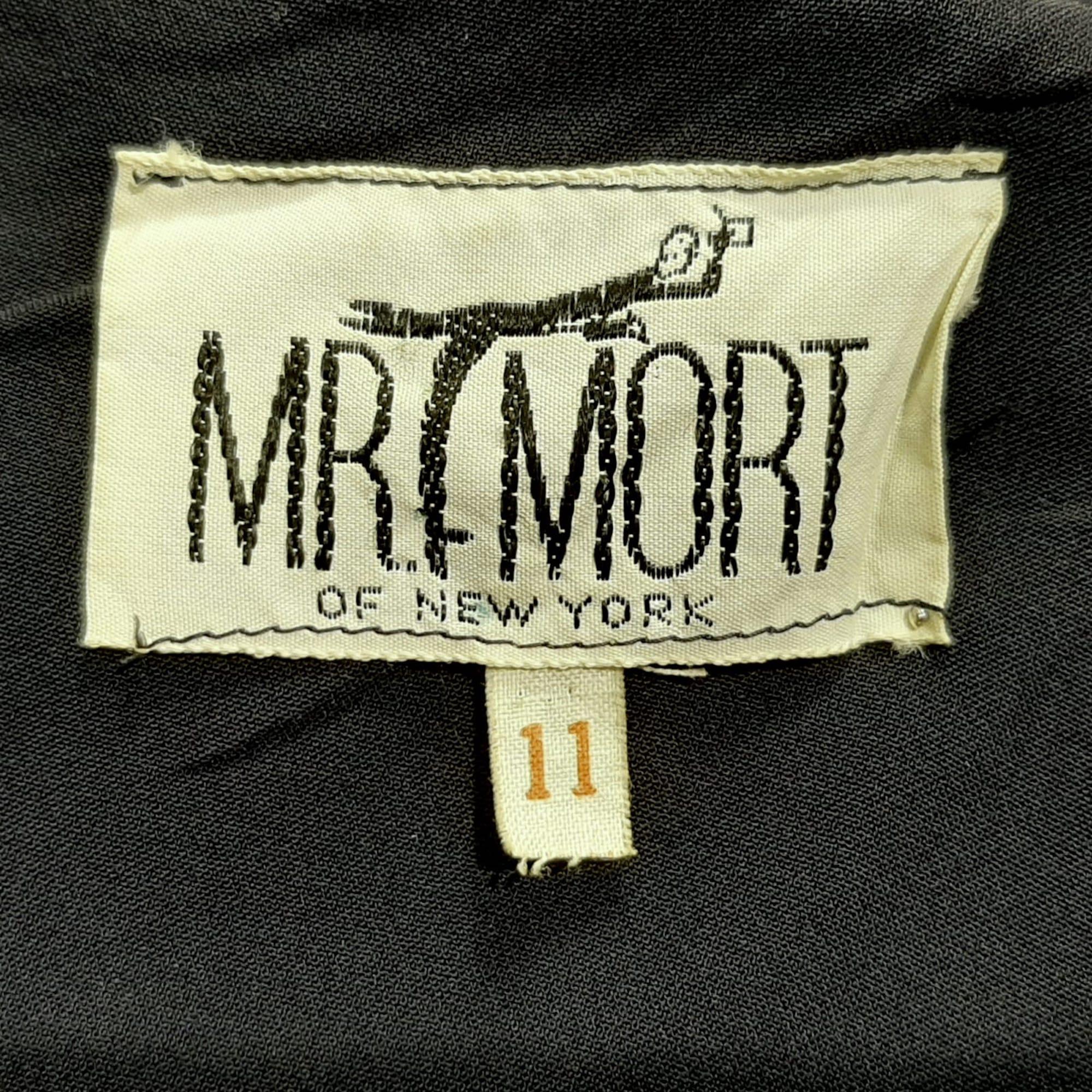 1960s Mr Mort Navy Dress and Jacket Suit For Sale 3
