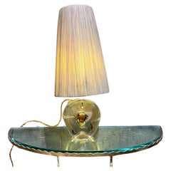 1960s Murano Art Glass BAK Table Lamp Lamparas Mexico City