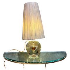 1960s Murano Arte Vidrio BAK Lámpara de mesa Lamparas Ciudad de México