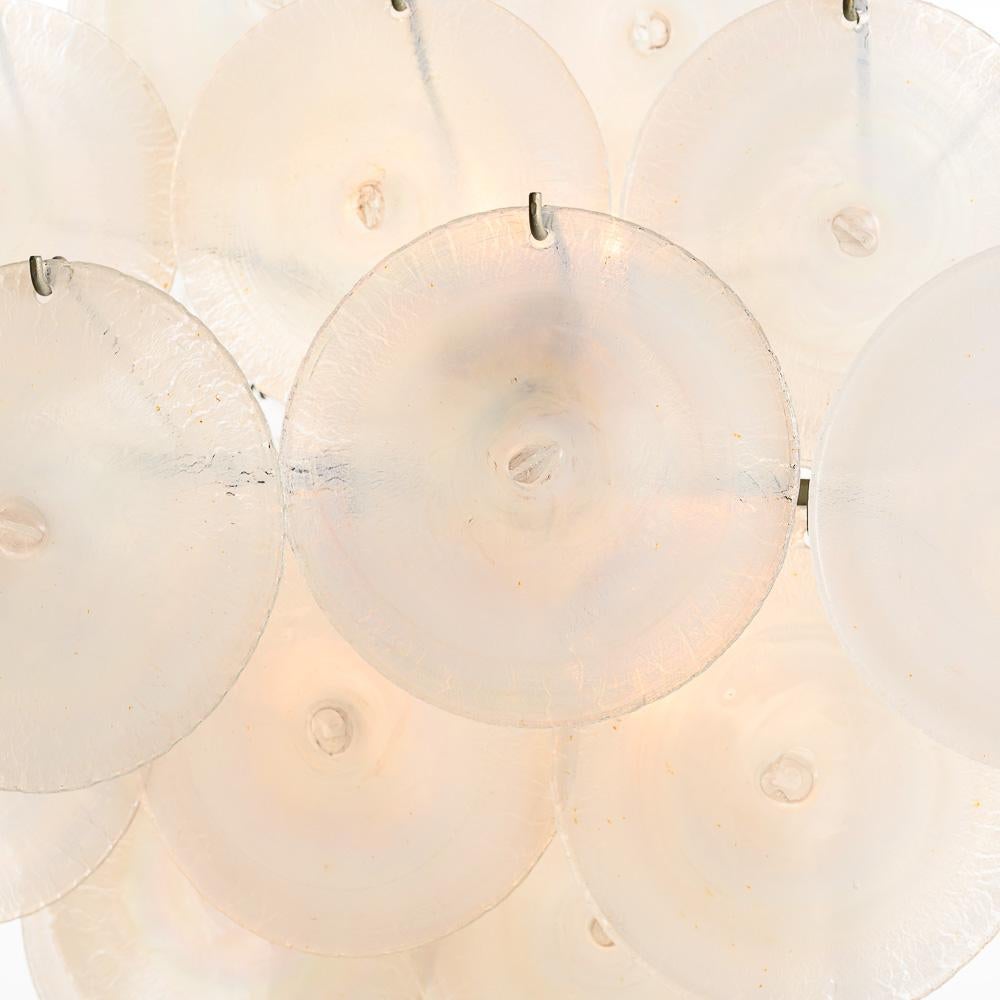 Lámpara de cristal de Murano de los años 60, de Carlo Nason para Mazzega Italiano en venta