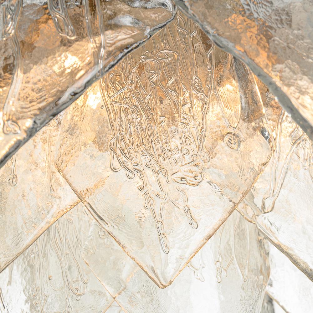 1960's Murano Glass Chandelier by  Mazzega in vendita 1