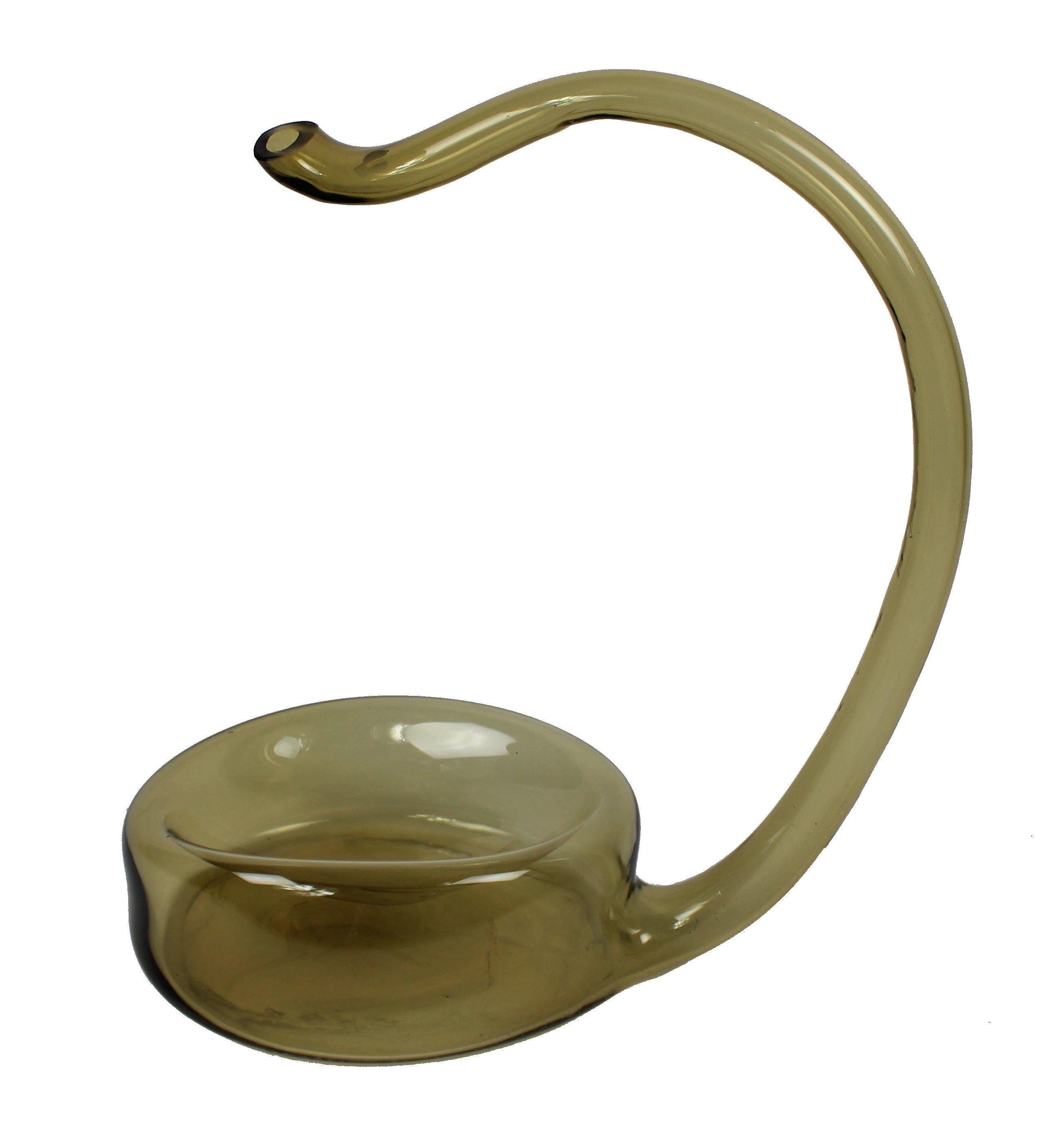 Italian 1960s Murano Glass Cobra Vase